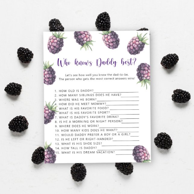 Blackberry - Vem vet DADDY best playing (Skapare uppladdad)