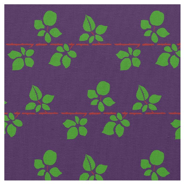 blackberry vine purple tyg (Närbild)