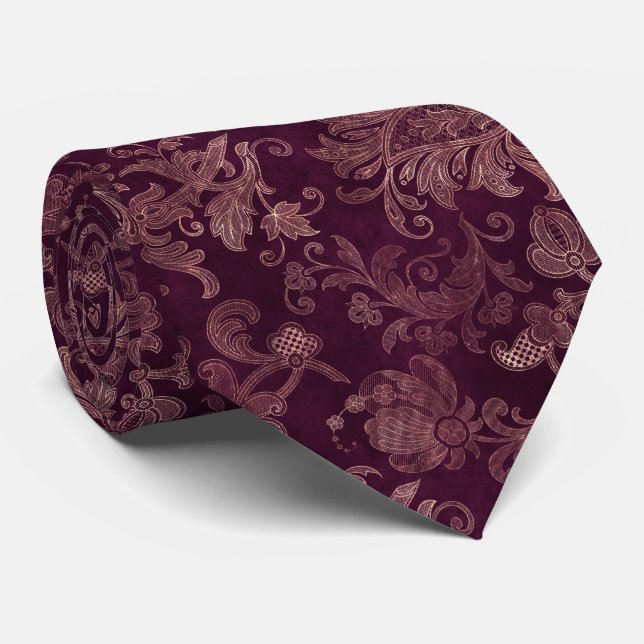 Blackberry Wine Pattern  Slips (Rullad)