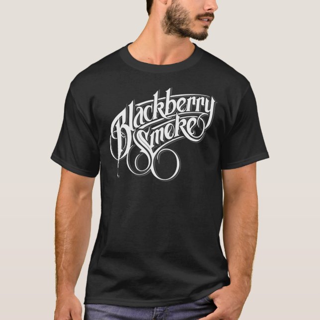 BlackberrySmoke Art Classic T-Shirt (Framsida)