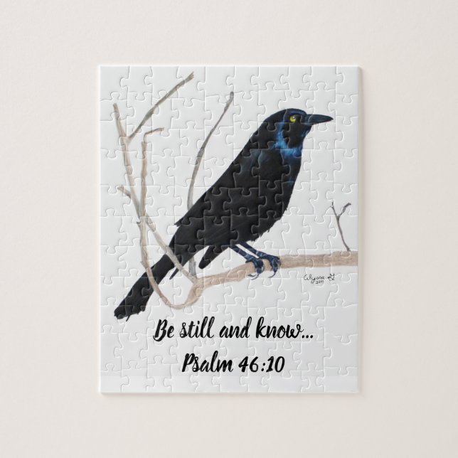 Blackbird 8 x 10 Puzzle Pussel (Vertikal)