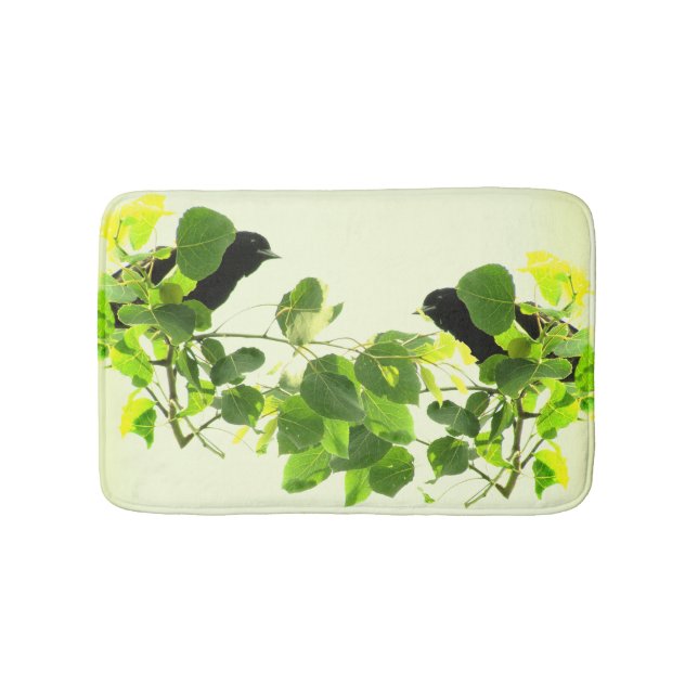 Blackbird Bath Mats Badrumsmatta (Framsidan)