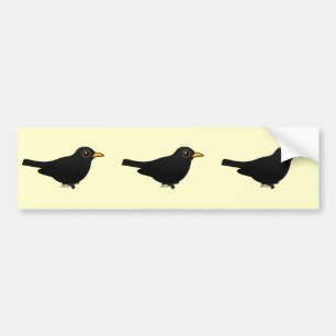 Blackbird Bildekal