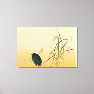 Blackbird Edo period Canvastryck