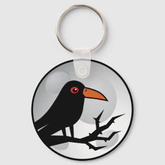 Blackbird Goth Raven/Kråka Nyckelring
