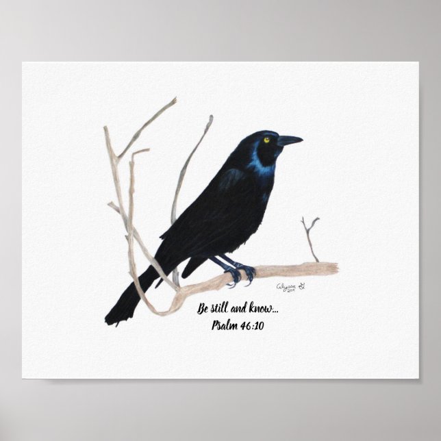 Blackbird-inspirationell utskrift poster (Framsidan)