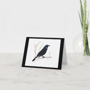 Blackbird-inspirationskort Tack Kort