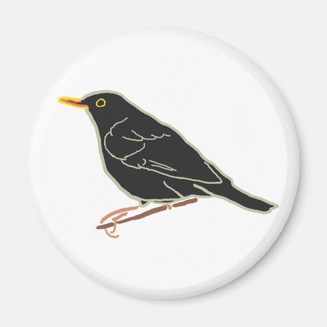 Blackbird Magnet (Framsidan)