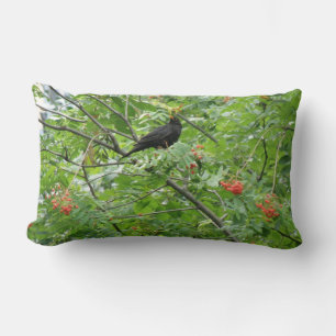 Blackbird och Berries Pillow Lumbarkudde