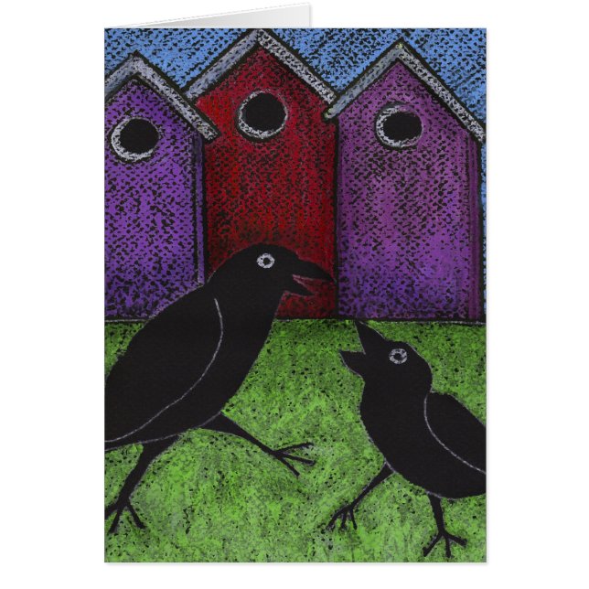Blackbird Spelar Hälsningskort (Framsidan)