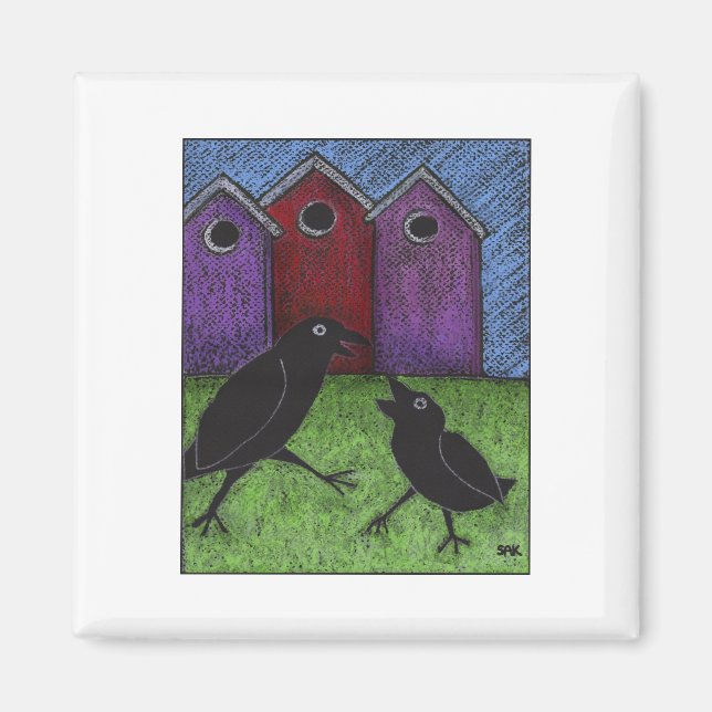 Blackbird Spelar Magnet (Framsidan)