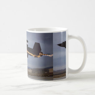 Blackbird SR-71 i afterburner Kaffemugg