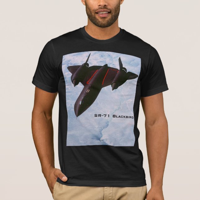 Blackbird SR-71 T-shirt (Framsida)