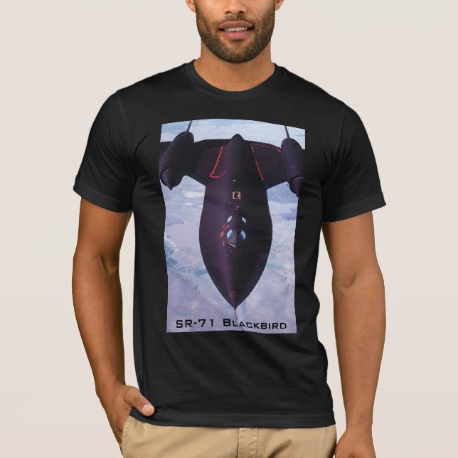 Blackbird SR-71 Tee Shirt (Framsida)