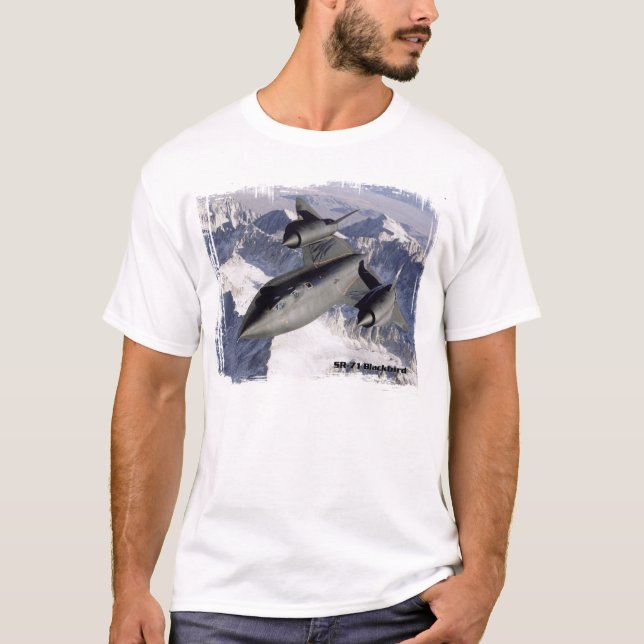Blackbird SR-71 Tee Shirt (Framsida)