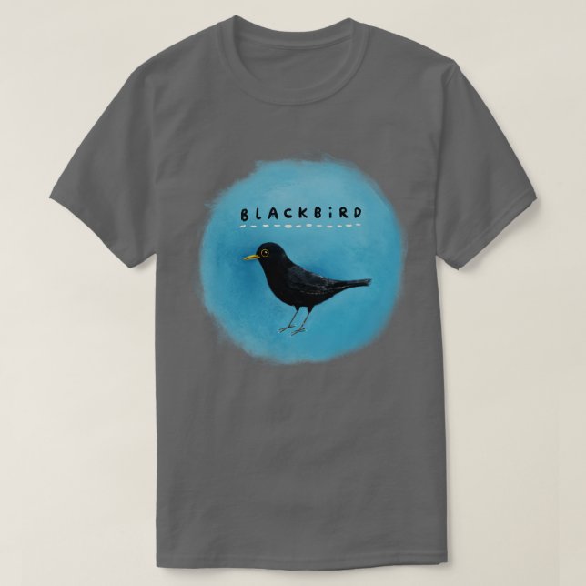 Blackbird T Shirt (Design framsida)