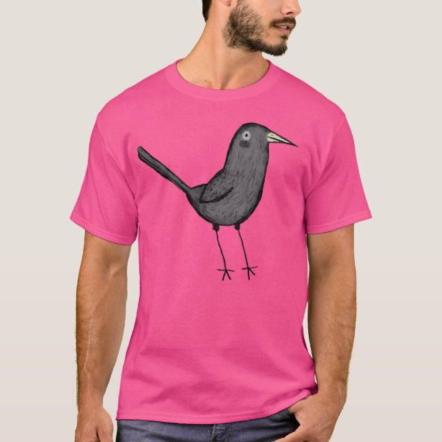 Blackbird T Shirt (Framsida)
