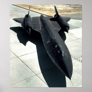 Blackbirdaffisch för SR 71 Poster