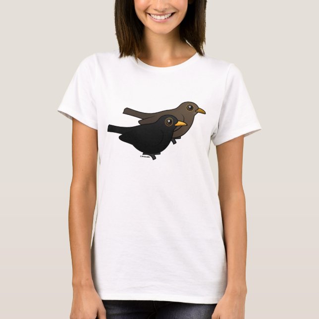 Blackbirden parar tröja (Framsida)