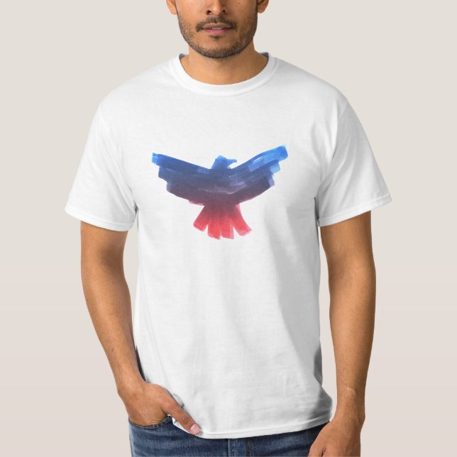 BlackBirdpatriot T Shirt (Framsida)