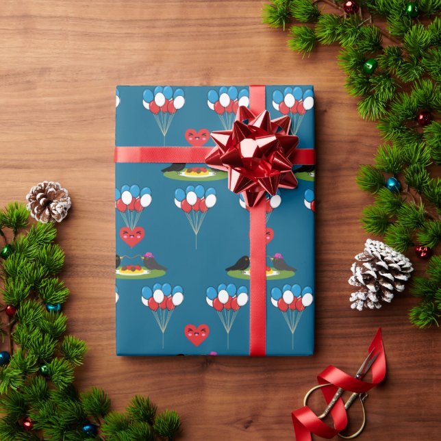 Blackbird's Spaghetti Meatballs Valentine's Date Presentpapper (Julgåva)