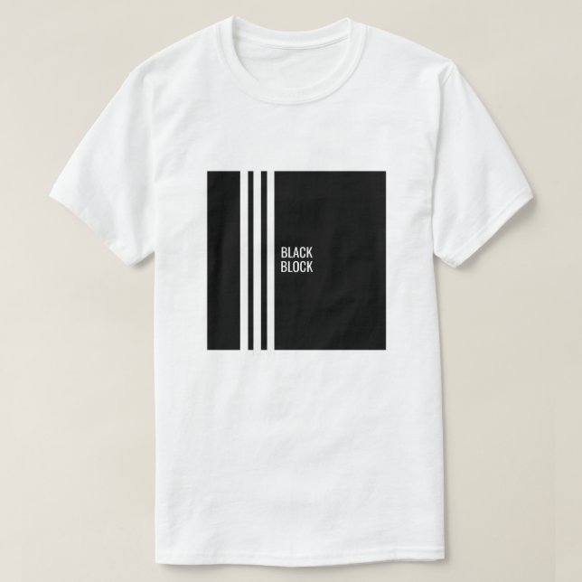BlackBlock T Shirt (Design framsida)