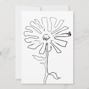 bläckblomma inbjudningar