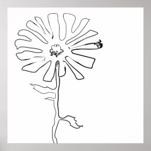 bläckblomma poster
