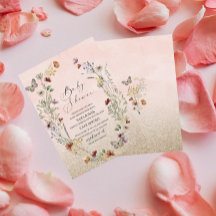 Bläckblommor och fjärilsmjöl av elegant