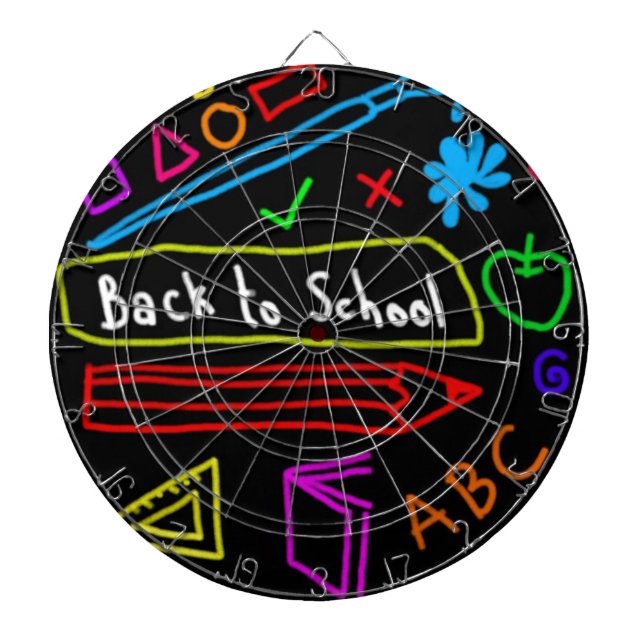 Blackboard Back to school Piltavla (Framsidan)
