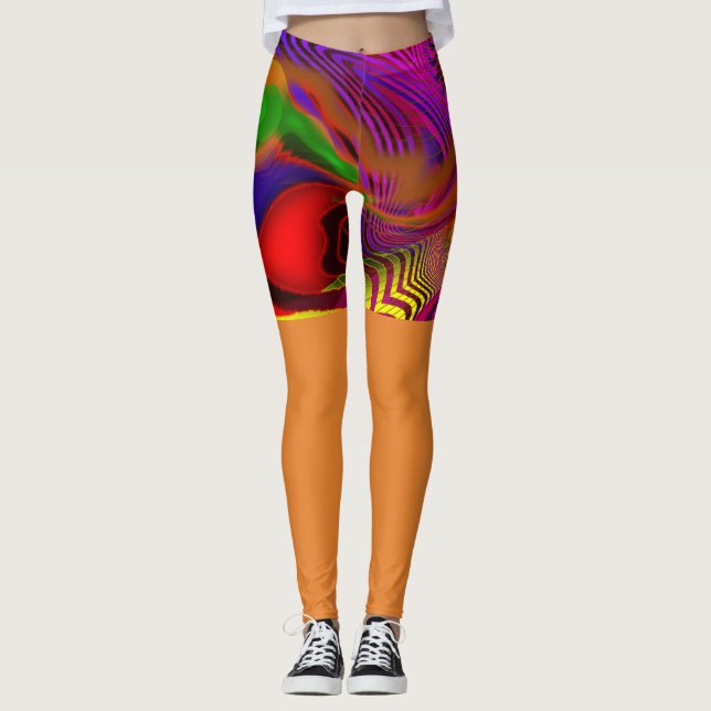 Blackboard Buns Leggings (Framsida)