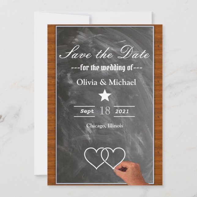 Blackboard Spara Datumet (Framsida)