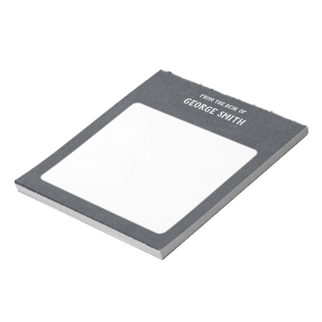 Blackboard Stil från Anpassadets skrivbord Anteckningsblock (Roterad)