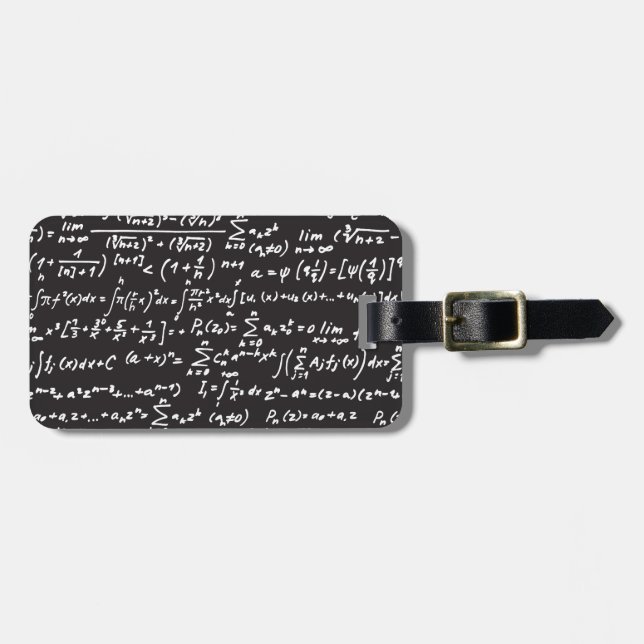 BlackboardMathlikställande Bagagebricka (Horisontell Framsida)