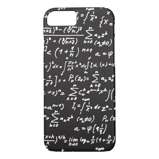 BlackboardMathlikställande Case-Mate iPhone Skal (Baksida)