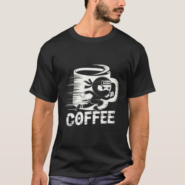 Blackbull coffee  t shirt (Framsida)
