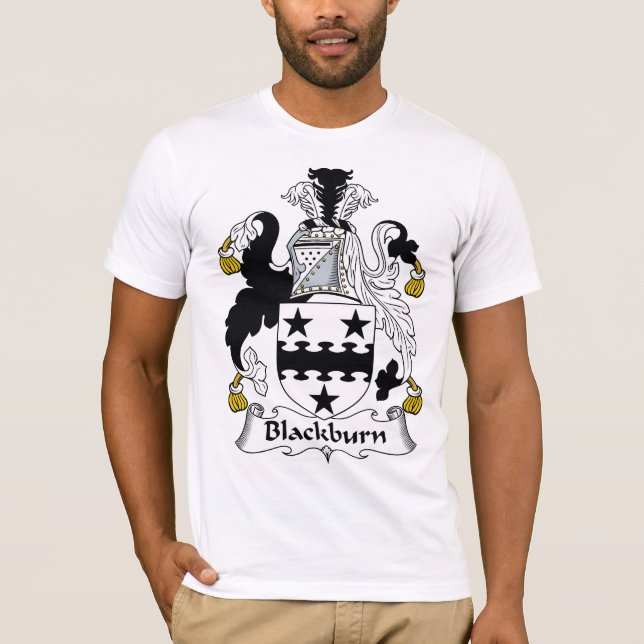 Blackburn familjvapensköld tee (Framsida)