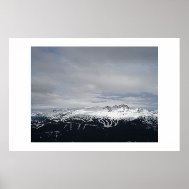 Blackcomb Mountain Poster (Framsidan)