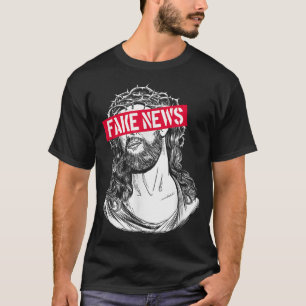 Blackcraft AntiChristian Fake News Funny Jesus Ath T Shirt