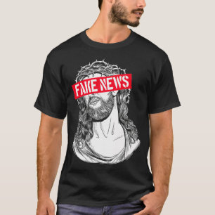 Blackcraft AntiChristian Fake News Funny Jesus Ath T Shirt