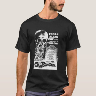 Blackcraft Edgar Allan Poe Gråter om Banshee Mörk T Shirt