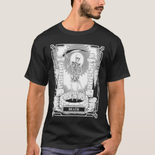 Blackcraft Witchy Skeleton Döde Grim Reaper T Shirt
