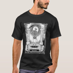 Blackcraft Witchy Skeleton Döde Grim Reaper T Shirt