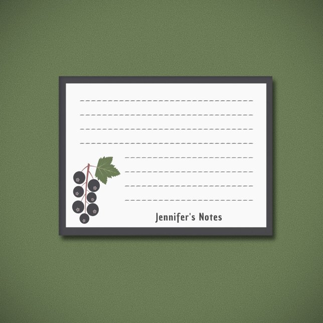 Blackcurrant Post-it Block (Blackcurrant Post-it Notes)
