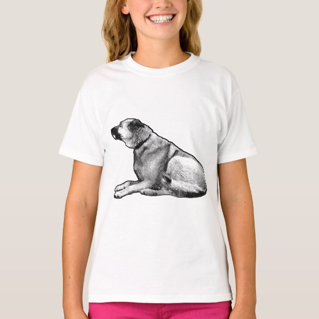 Bläckdrops Lugn T Shirt (Framsida)