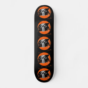 Blackest Flagga Deck Mini Skateboard Bräda 18,5 Cm