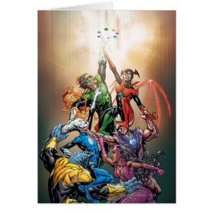 Blackest Night Cover Hälsningskort