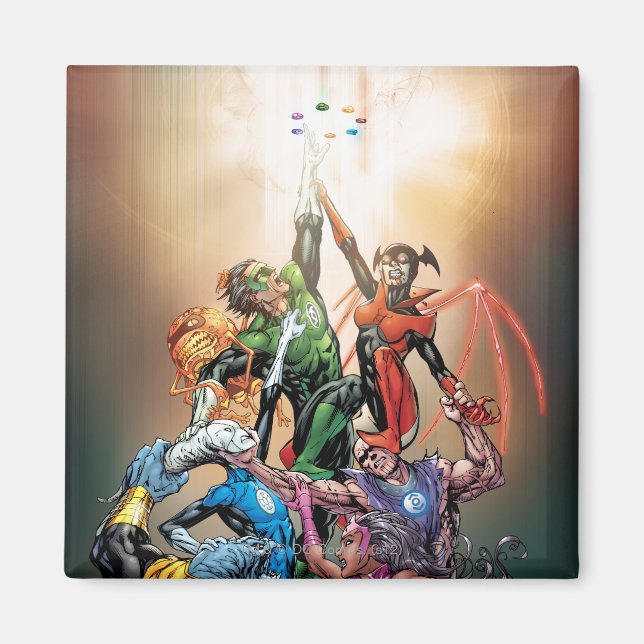 Blackest Night Cover Magnet (Framsidan)