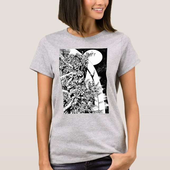 Blackest Night Group och Måne 2 Tee (Framsida)