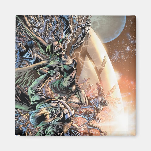 Blackest Night Group och Måne Magnet (Framsidan)